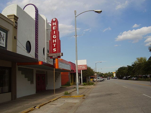 Heights Theater and the Houston Heights